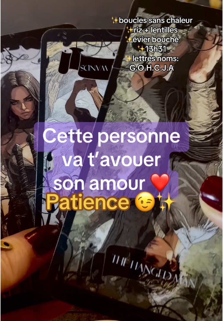 🔮Tirage Sentimental Tarot: patience, cette personne va t’avouer son amour #tiragesentimental #tiragesdecartes #guidancesentimentale #tarot 