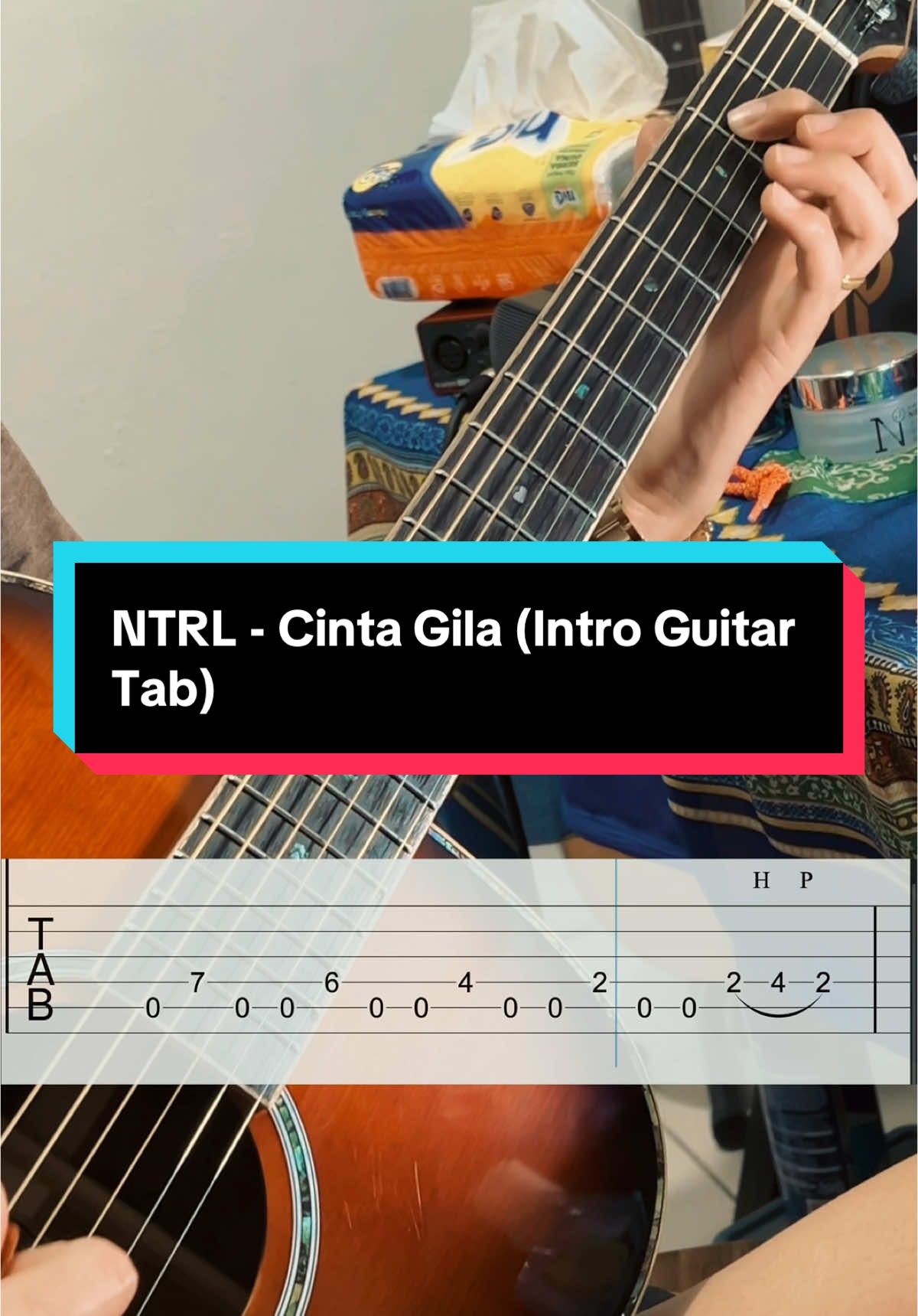 NTRL - Cinta Gila (Intro Guitar Tab)