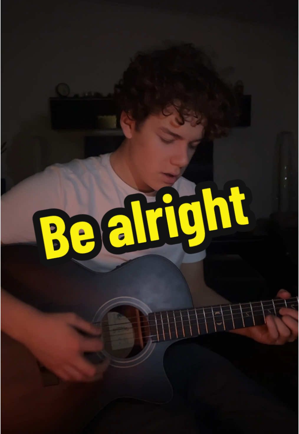 Bottoms up let’s forget tonight #sing #cover #song #guitar