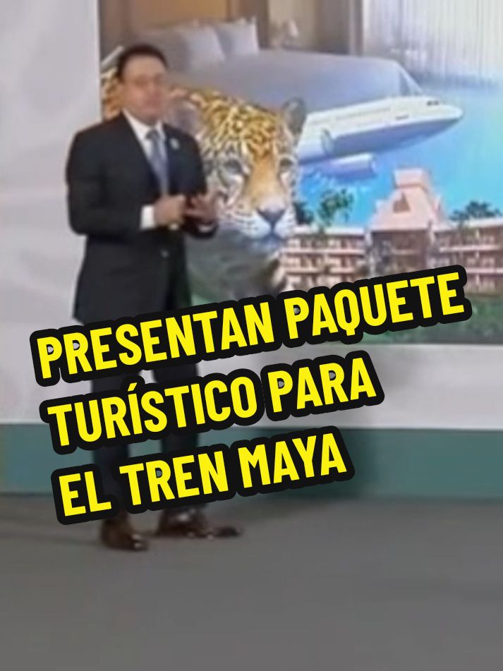 Gobierno de Sheinbaum anuncia paquetes turísticos para promocionar el Tren Maya El general Óscar David Lozano Águila, director general del Tren Maya, presentó los paquetes que incluyen traslado de ida y regreso al AIFA, vuelos con descuento, arribos a los aeropuertos de Palenque, Campeche, Mérida, Cancún, Tulum y Chetumal, así como un 50% de descuento en recorridos en el tren y hospedaje en hotel 4 estrellas con precios preferentes. #trenmaya #turismo #vacaciones #aifa #paquete