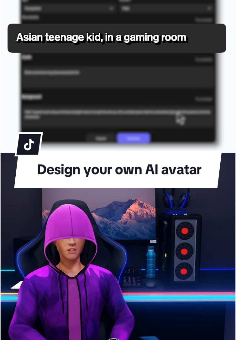 Design your own talking AI avatar with @Creatify AI  #ai #aitechnology #aiavatar #LearnOnTikTok #aitools 