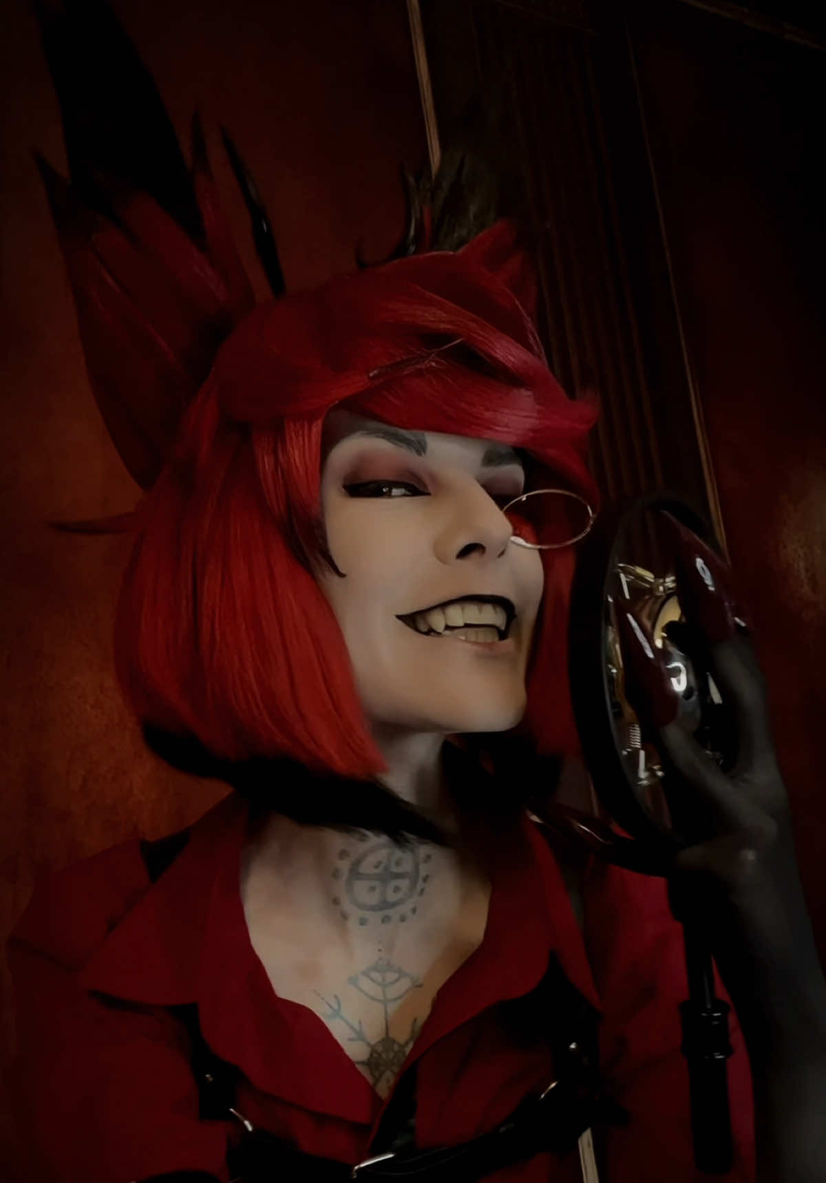 [ #alastor ] - Alastor’s ears are secretly 📻 antennas, pass it on 🌚 i finally got over my laziness to edit this, hehe [ #hazbinhotel #hazbinhotelcosplay #hazbinhotelalastor #radiodemon #alastorcosplay #alastoredit #コスプレ #cosplay #dutchcosplayer #fypシ゚ #trending ]