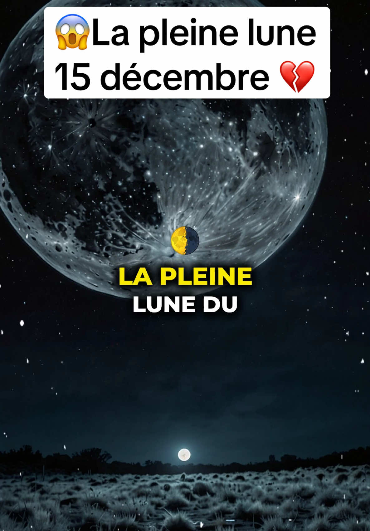 Les révélations de la pleine lune : 15 decembre 2024 #pleinelune #lune #astrologie #2024 #horoscope #signeastrologique #belier #lion #paris #france 