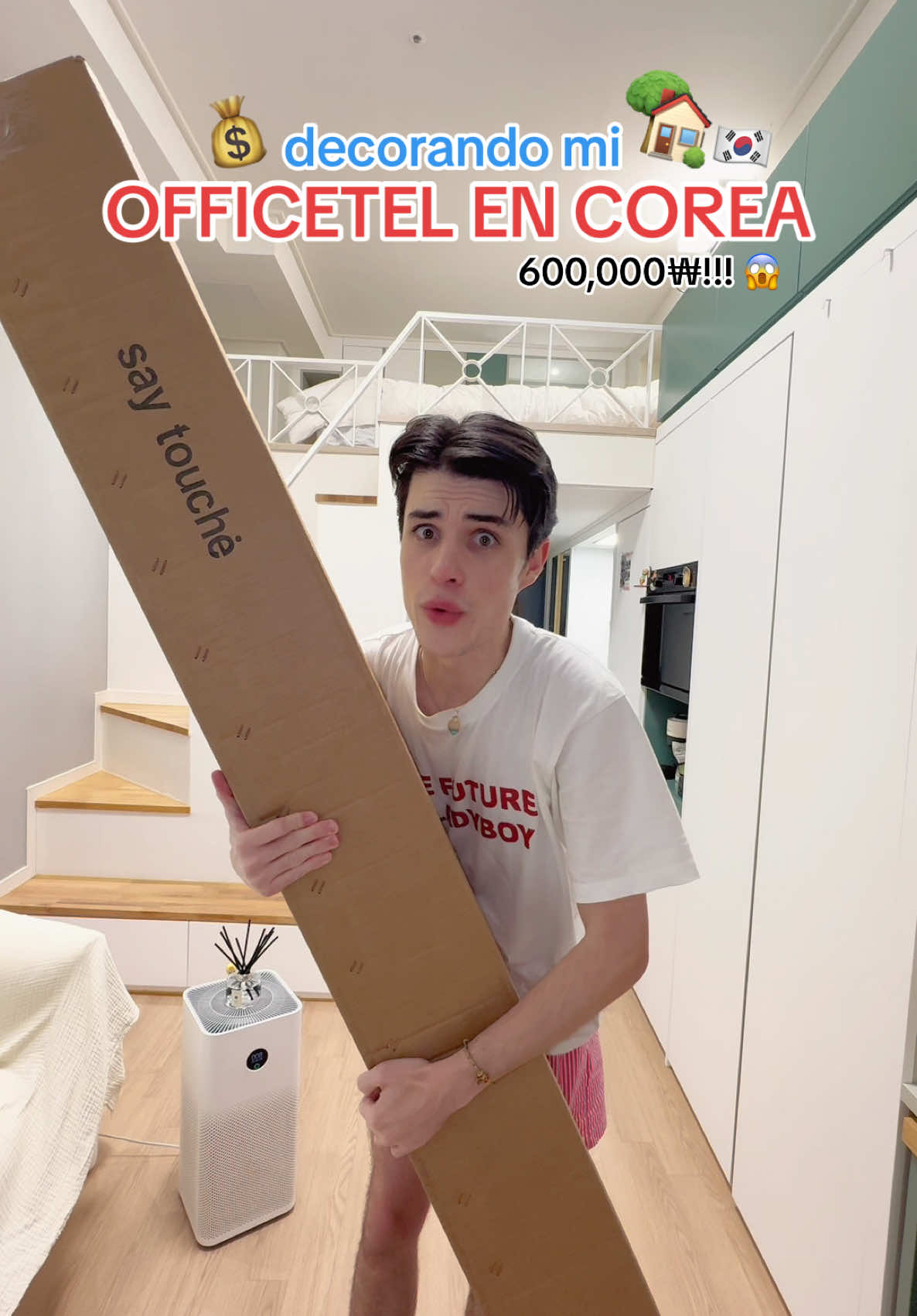 Os gusta mi nueva alfombra?! 🤭🧡🇰🇷✨ pienso que le da mucha vida al officetel!!! 🌿 ahora quiero algunas plantitas y listo 🫶🏻 #jamescorea #coreadelsur #southkorea #seul #seoul #corea #korea #officetel #jamesofficetel #officetelcoreano #koreanofficetel #decoracion #oneroom #jamesoneroom #alfombra #rug #koreanoneroom #apartamentocoreano #koreanapartment #estilocoreano #koreanstyle #🇰🇷 