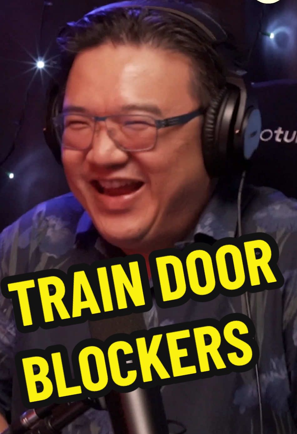 Haresh and Terence have different forms of passive aggression to deal with people who block train doors when they're trying to alight… From #ylb 596, where we discuss the viral video of a fight at a lift lobby at Vivocity, and issues of etiquette #podcast #singapore #comedy #fight