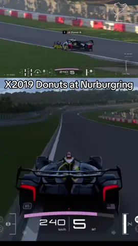 GT7 - X2019 Donuts at Nurburgring! #granturismo #gt7 #redbull #nurburgring #simracing 