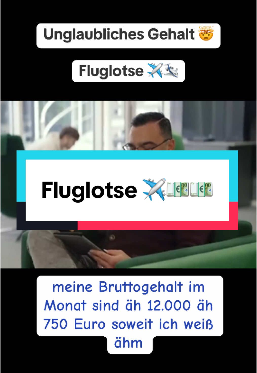 Krankes Gehalt 💶 als Fluglotse ✈️#gehalt #lohn #fluglotse #dfs #ausbildung #abitur #fy 