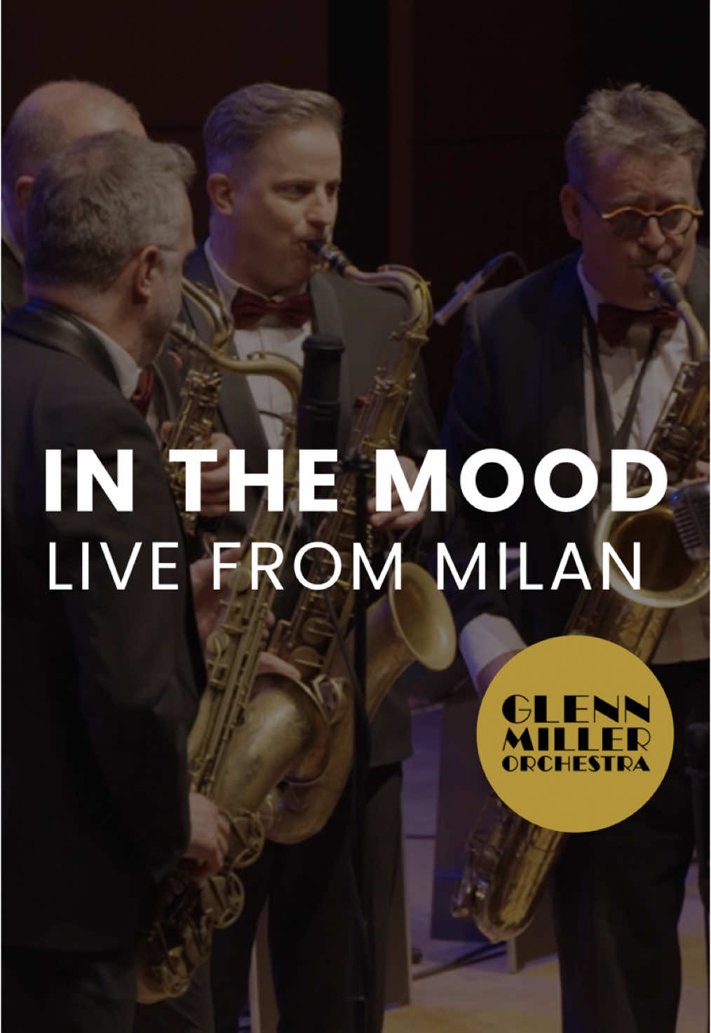 In the Mood live from Milan. #inthemood #glennmiller #glennmillerorchestra #sound #milan 