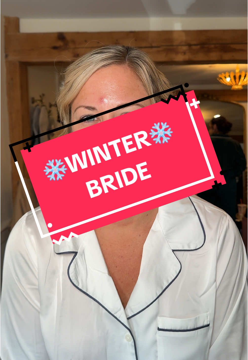 Beautiful bride, Kirsten!! ❄️ #newhampshirewedding #weddingday #nhbride #beforeandafter #weddingmakeup #bridesoftiktok #fypage #fyp #winterbride #bedfordvillageinn 