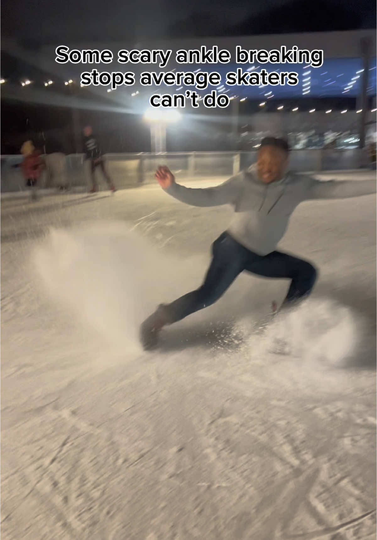 Whoxh of these stops can you do? #niklaus_prosper ##skating #skate #figureskating #iceskate #IceSkating 