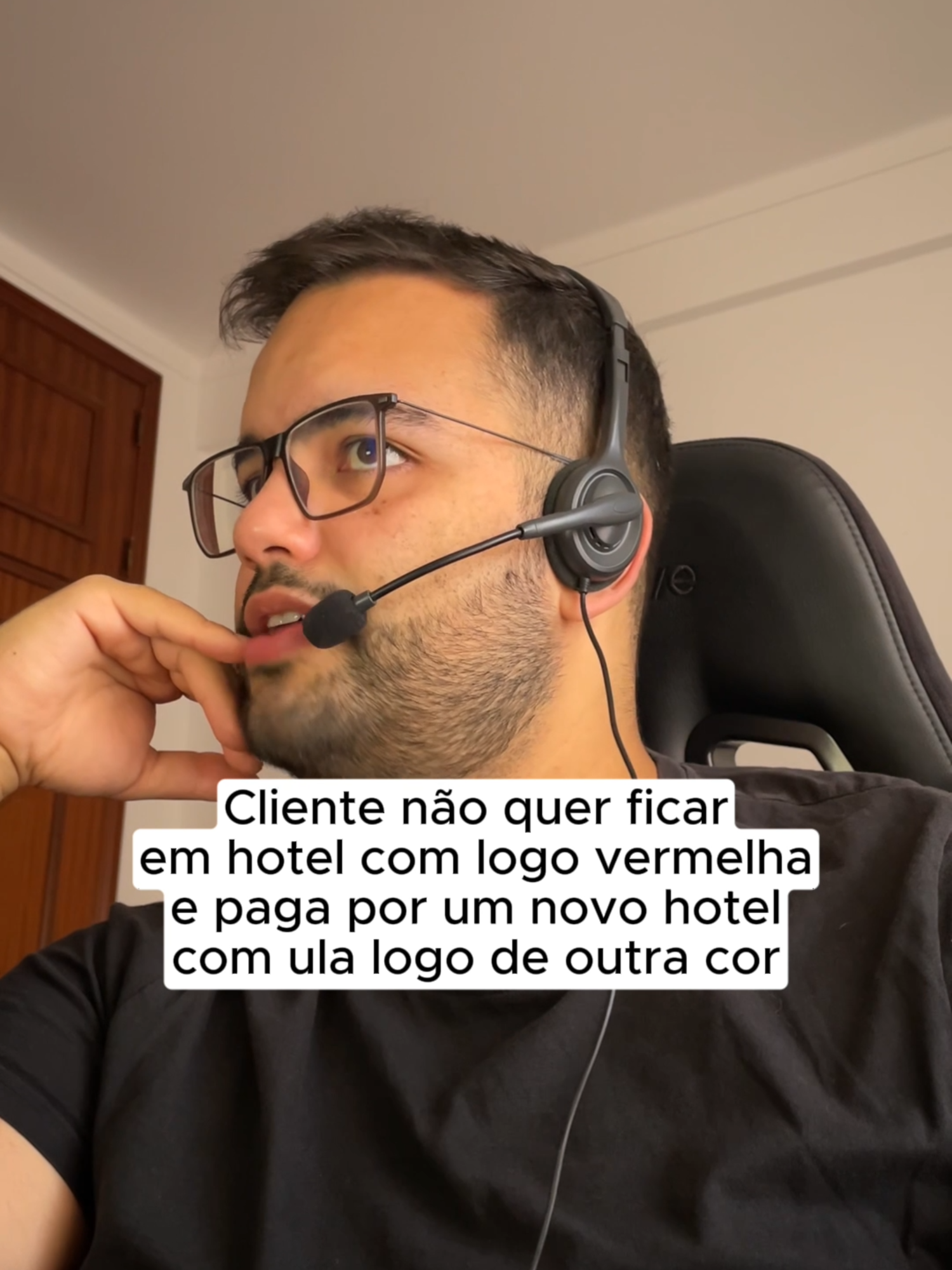 Se eu disse que já atendi mais chamadas desse género, vocês acreditam? #atendimento #atendimentoaocliente #cliente #customer #customerservice #viagem #call #ligacao #fyp #hotel