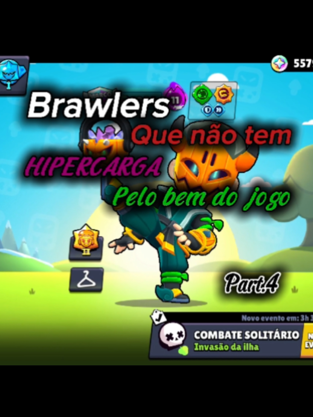 Byron com HIPERCARGA não ia deixar o time morrer nunca 😶‍🌫️ #foryou#brawlstars#bs