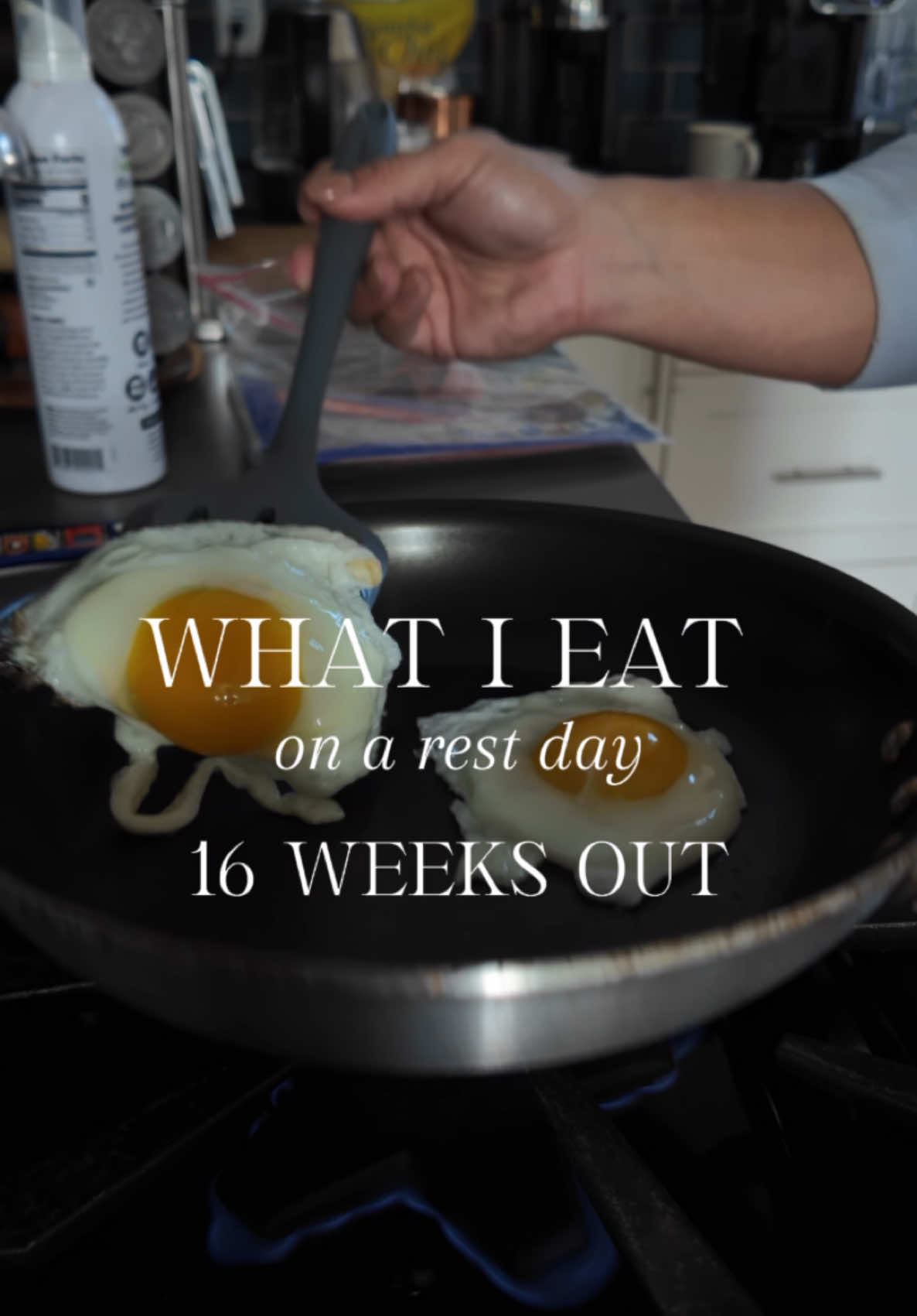 Everything I ate on a rest day 16 weeks out 