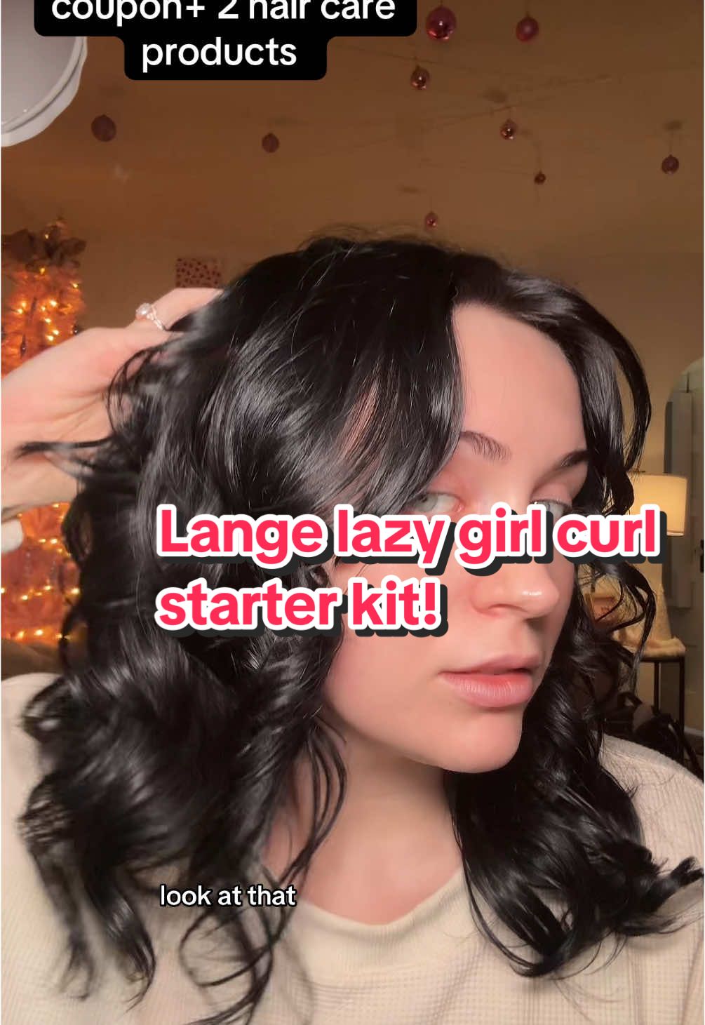 @langehair lazy girl curl starter kit! #lange #langehairtools #langehair #tiktokshopcreatorpicks #tiktokshopholidayhaul #