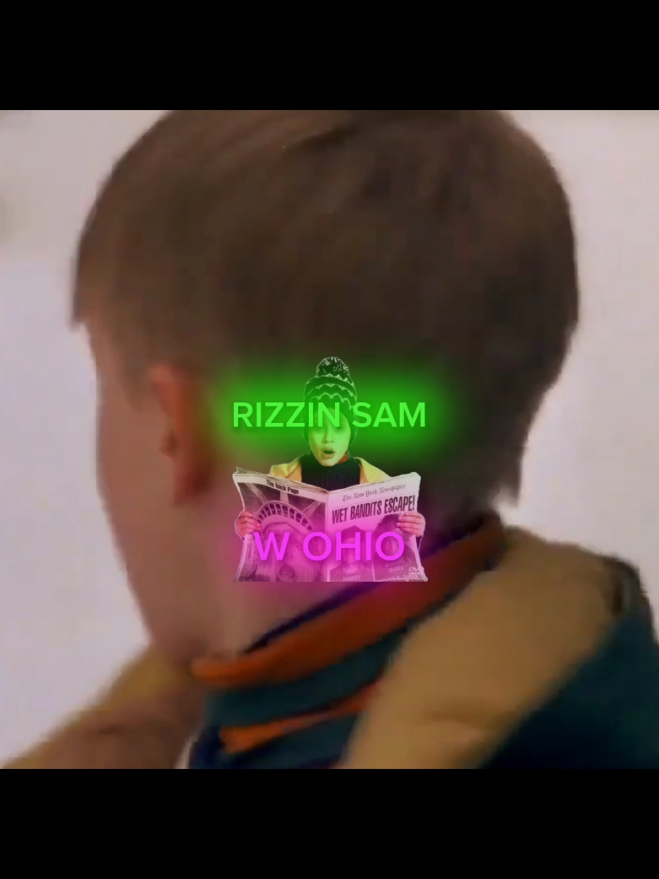 Rizzin sam w Ohio #edit #brainrot #christmas #homealone #lowtaperfade 