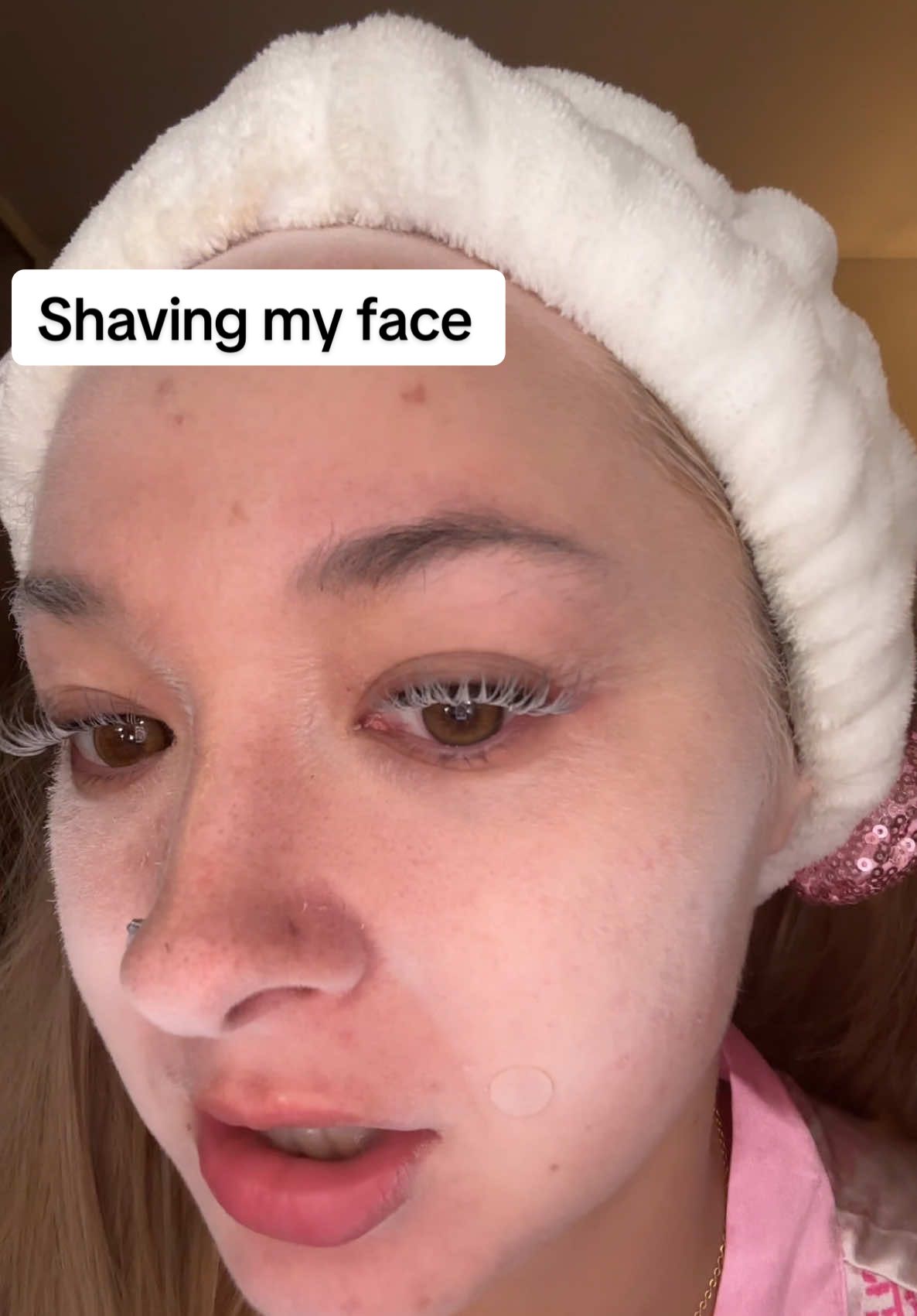 10/10 #skinidentifierspary #shavingface #satisfyingvideo 