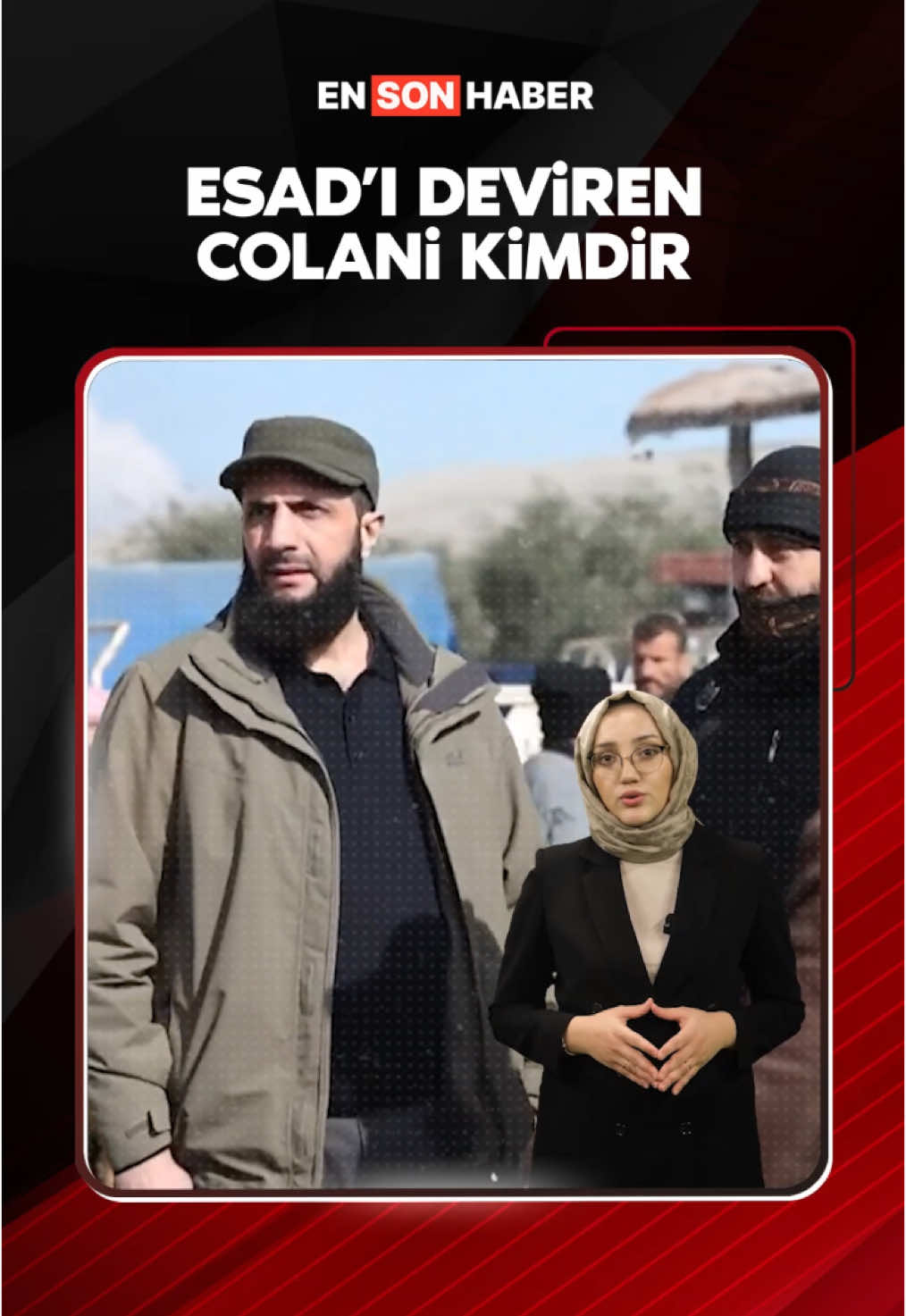 Suriye'de Beşar Esad iktidarını bitiren muhaliflerin lideri Ebu Muhammed Colani'yi sizin için anlattık #suriye #şam #esad #colani #kimdir 