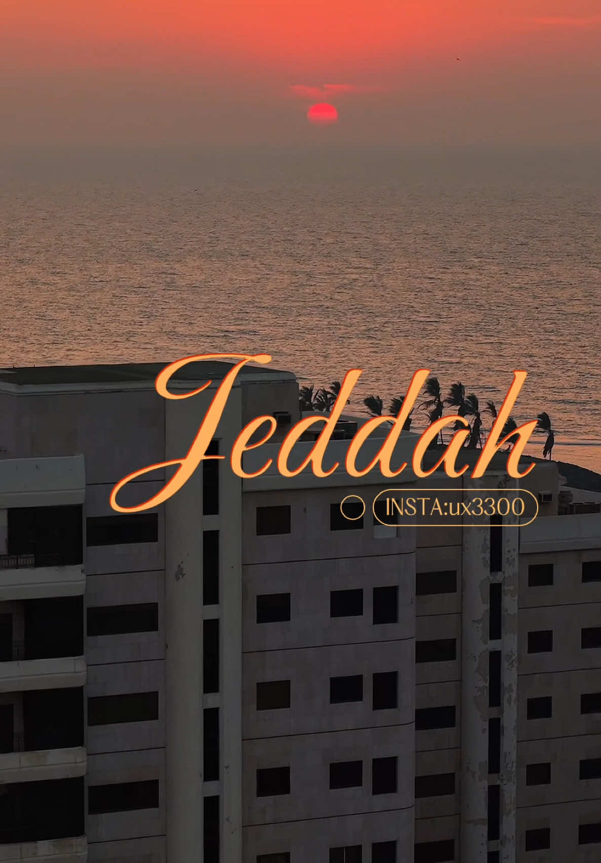 Jeddah sunset🌅