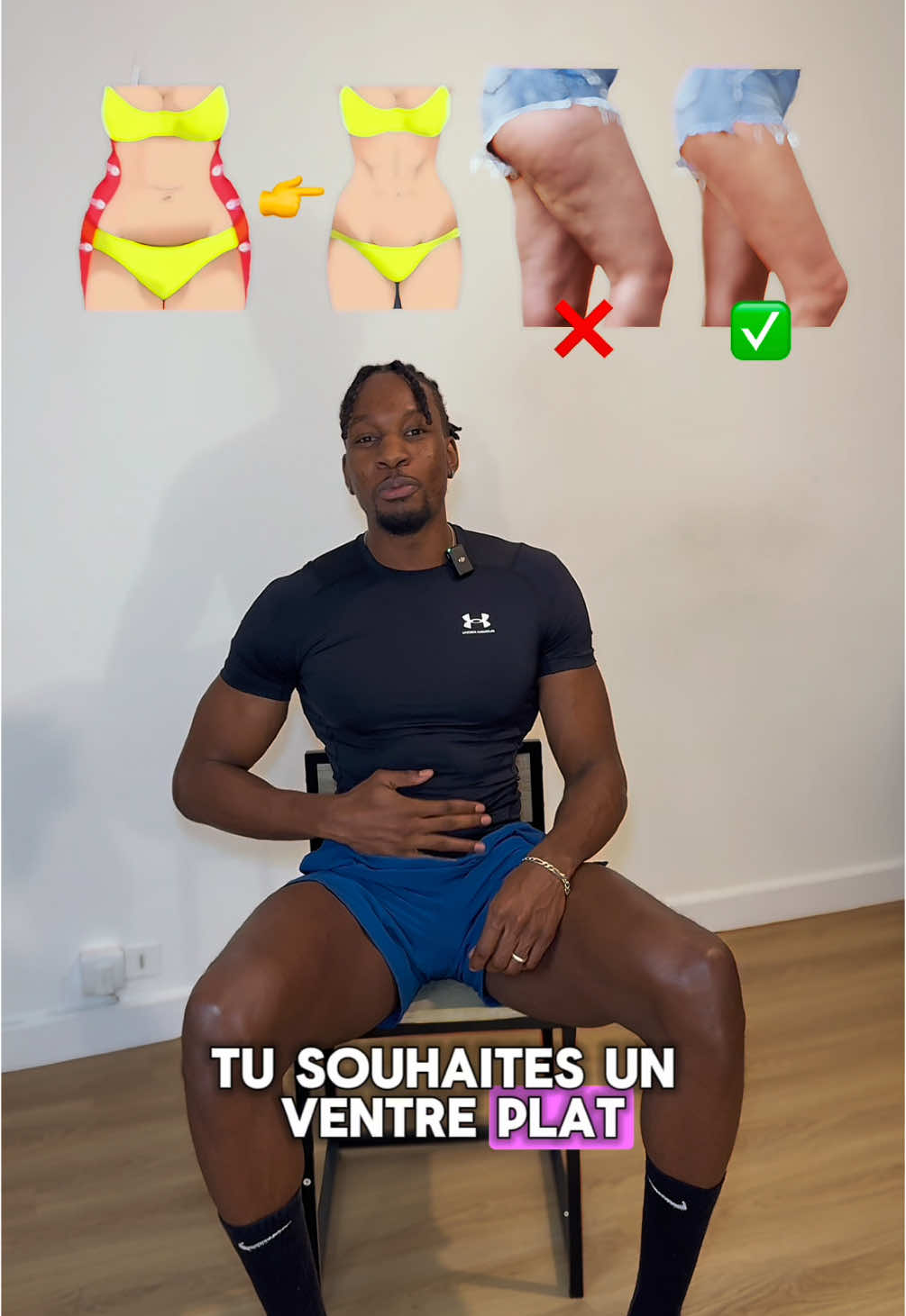 🚨 Elimine tes 10 premiers kilos en te tonifiant, sans sauts & sans impacts, réalisable à la maison ou en salle de sport 🚨  Matériel nécessaire : Une simple chaise 🪑 ⚠️ Disclaimer, Aucun exercice n’est magique pour perdre du ventre. C’est surtout le fait de rester actif, augmenter son NEAT et une alimentation adaptée à soi en fonction de ses objectifs « être en déficit calorique par exemple » qui fera réellement la différence. Envoie-moi « GO » en message privé si tu souhaites perdre ton ventre & tonifier tes jambes définitivement en 90 jours sans frustration ⚡️  - - - - #ventreplats #poigneedamour #gym #grasduventre #pertedepoids #pertedegras #pertedegraisse #gymrat #gymmotivation #musculation #ventregonflé #explore #GymLife #perdredeskilos #perdredupoidsensemble #perdredupoidssainement #perdreduventre #perdredugras #loseweightnow #looseweight 