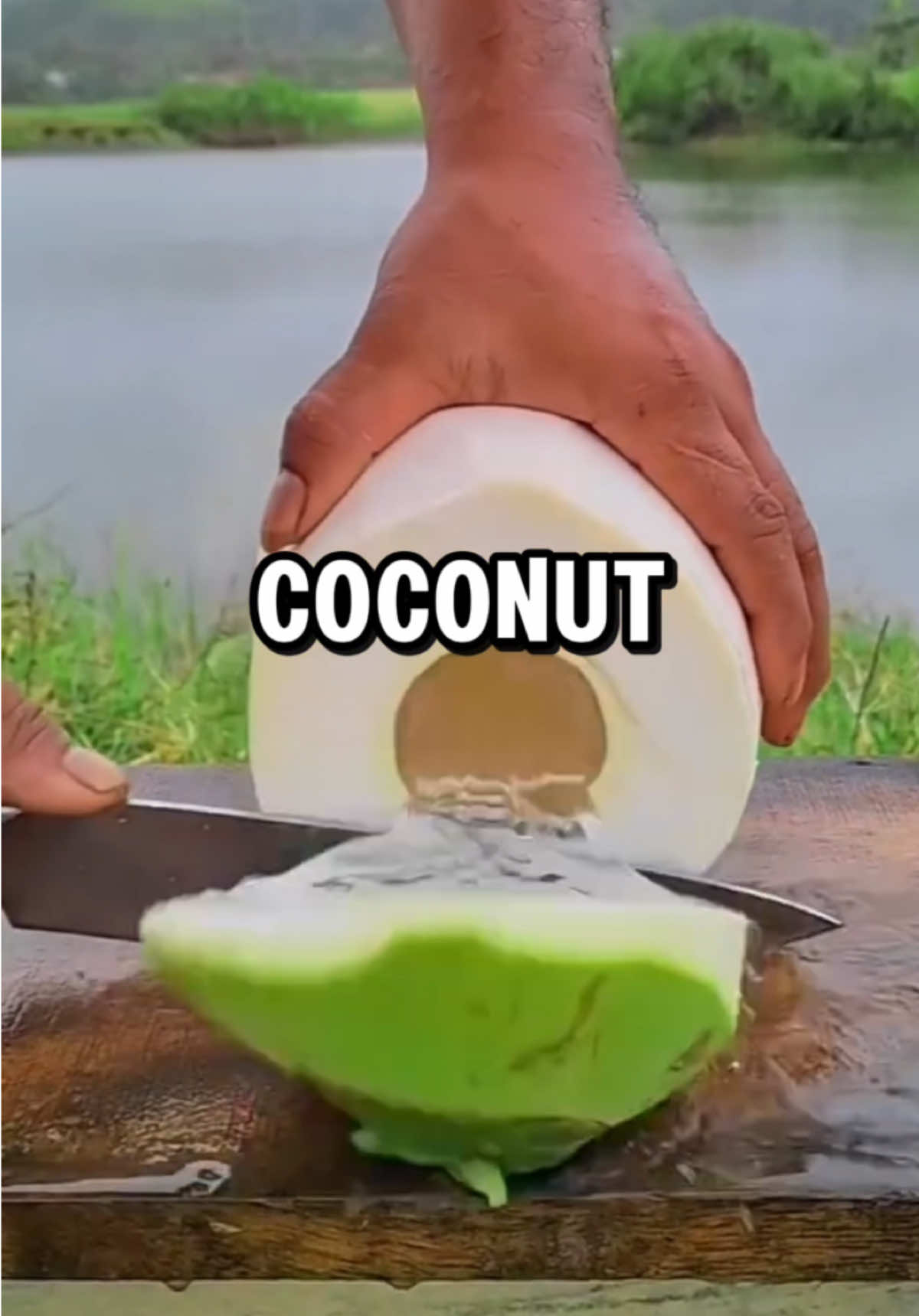 If a woman drank coconut water #health 