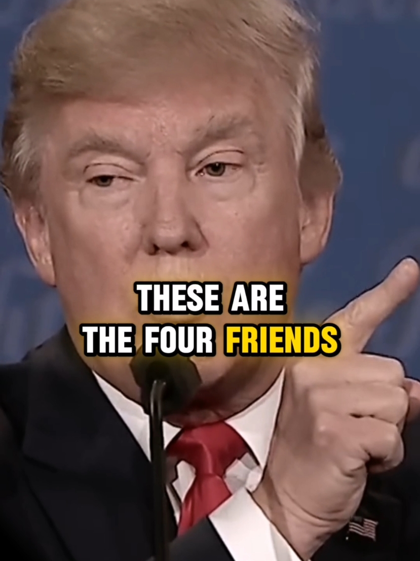 Four friends #trumpmotivation #hearttuching #motivational #inspirational #quotes #speech #foryou 