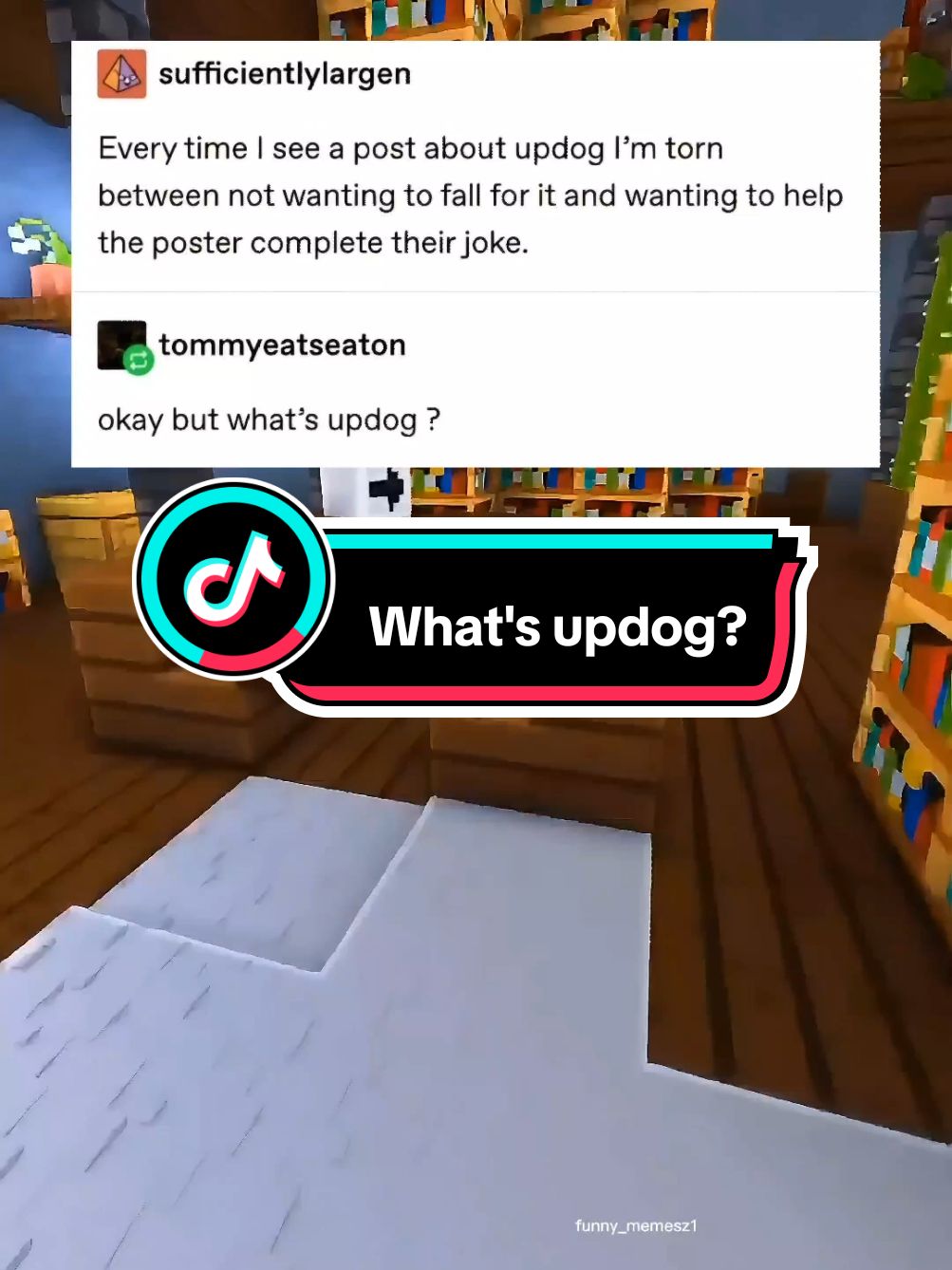 Funny Posts: What's updog? 👀 Watch until the end  #funny #post #meme #memes #funnymoments #laugh #viral #tiktok #tumblr #fyp #updog #joke #fypシ #fypシ゚viral #fypage #funnyvideo 