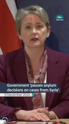 Government ‘pauses asylum decisions on cases from Syria’ | @itvnews #itvnews 