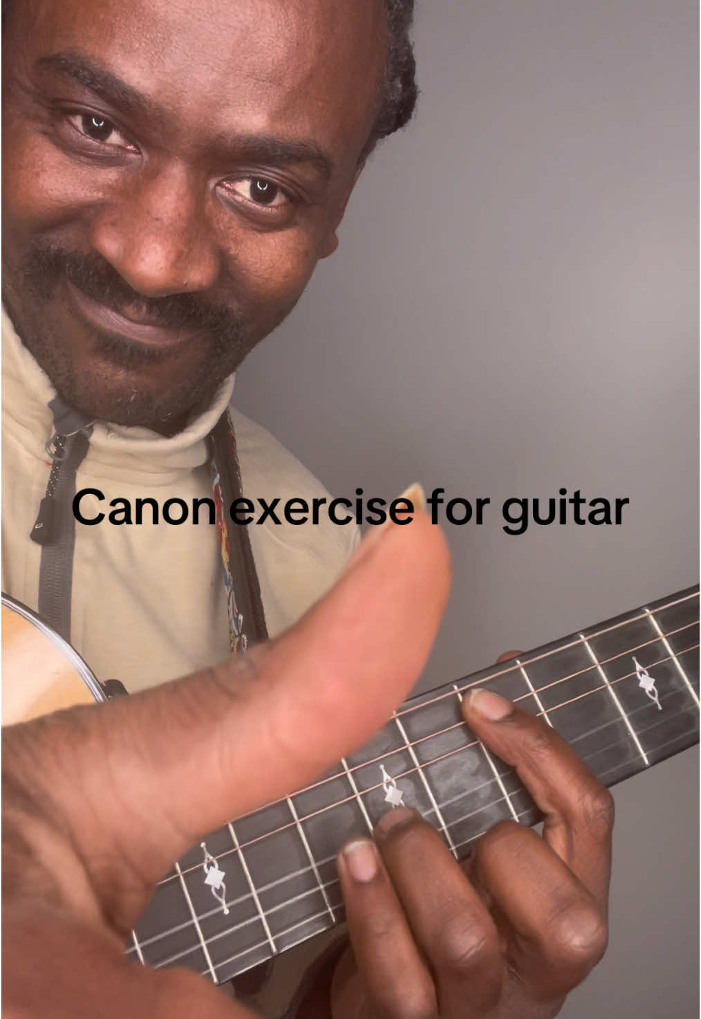 Here’s a canon exercise you can have fun with to and improve your fingers coordination. #canon #contrarymotion #guitarexercise #guitarist