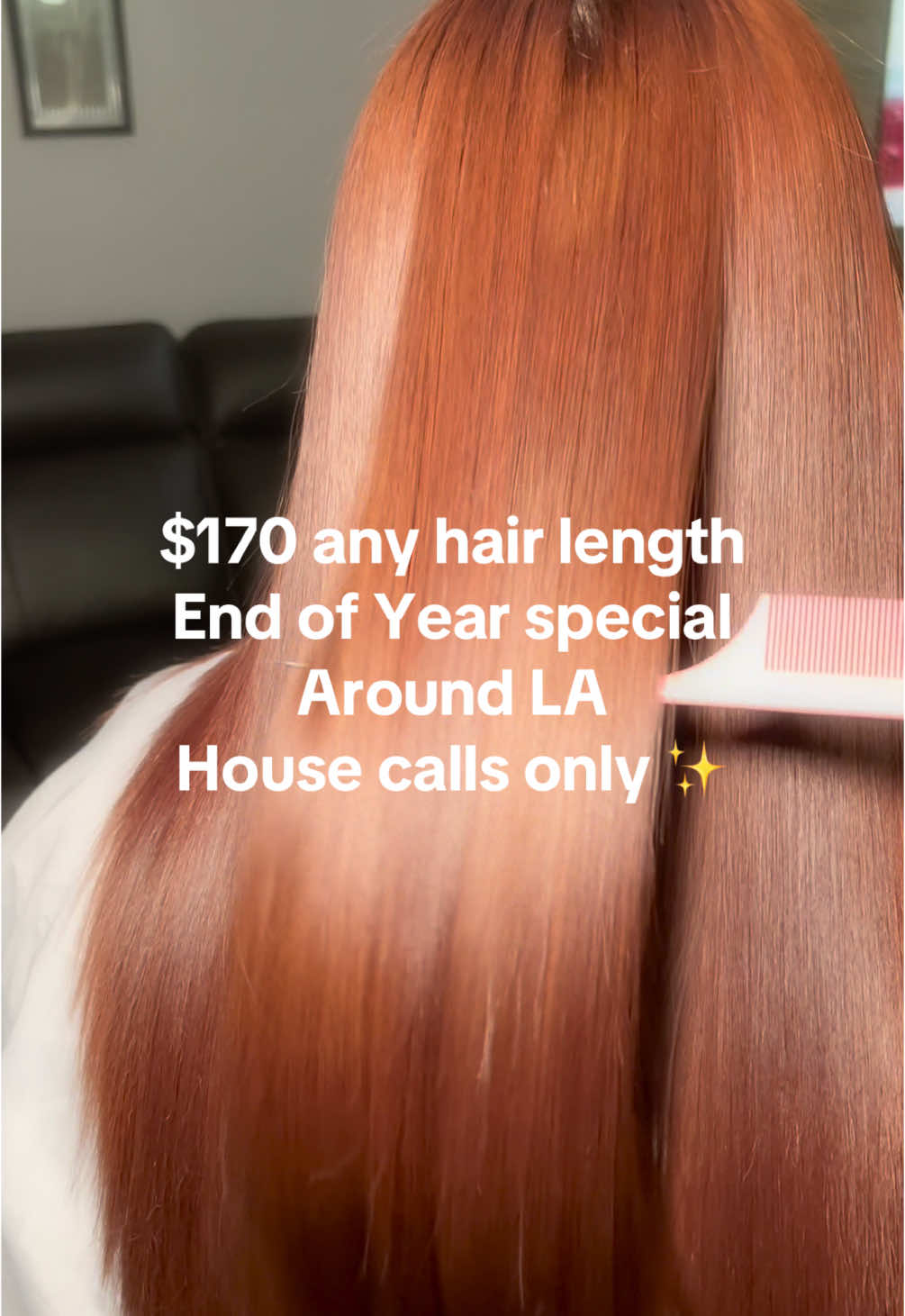 Follow us on instagram to book your appointment. Save your spot with $50 #booknow #quechulopelo #fyp #foryou #keratin #keratina #straighthair #hairgoals #housecalls 