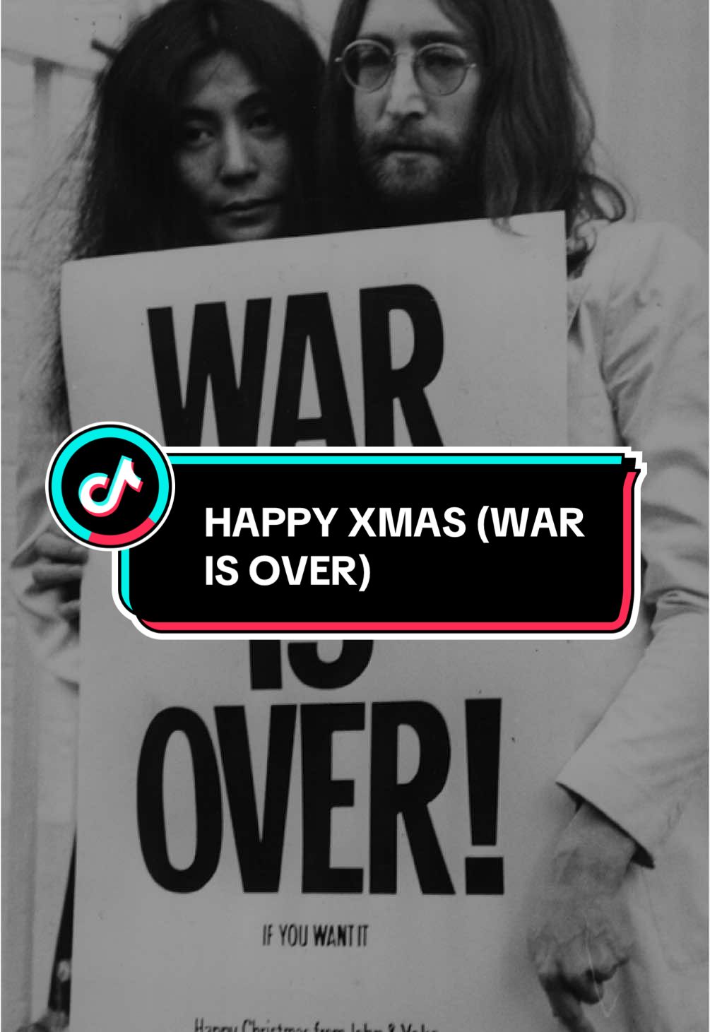 🎵 A very merry Christmas and a happy New Year / Let's hope it's a good one, without any fear  🎵 #HolidayMusic #ChristmasMusic #JohnLennon #YokoOno