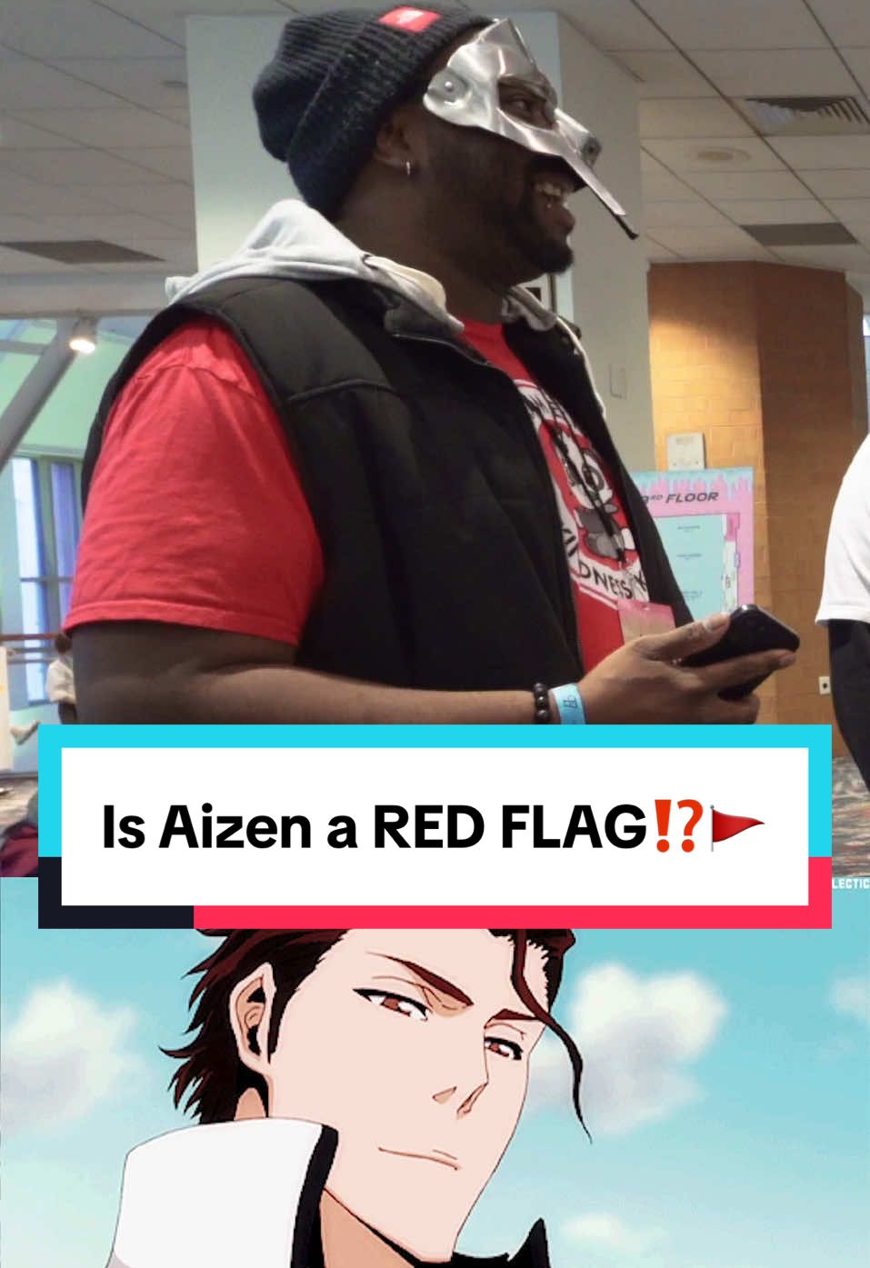 Is Aizen a RED FLAG⁉️🚩 When I first watched Bleach, I had no idea Aizen was going to be the main antagonist of this anime and that twist was perfect 👌🏽 Aizen’s definitely a red flag if he merely sees you as a pawn all for his plan 👀 What do you think? 💭 Follow for more anime content ✨ • • • #anime #animetiktok #animefan #animefyp #bleach #bleachanime #aizen #aizensosuke 