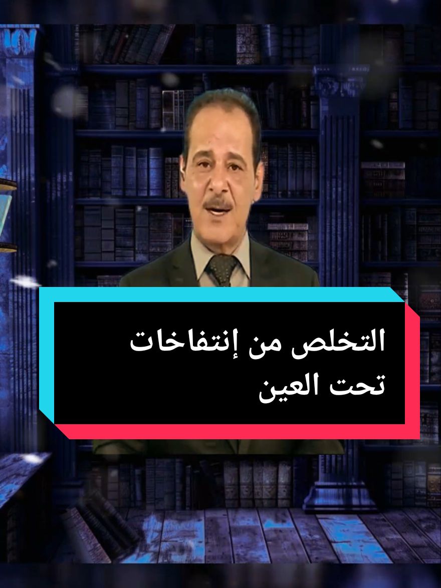 التخلص من إنتفاخات تحت العين #وصفات_طبيعية #علاج_طبيعي #وصفة_مجربة #طب_الأعشاب #تحت_العيون #انتفاخات_تحت_العين 