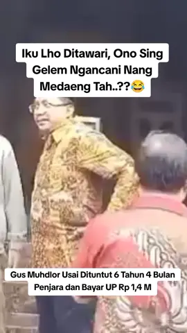 Gus Muhdlor Usai Sidang Tuntutan di Pengadilan Tipikor Surabaya, Senin (9/12/2024).  #kpk #gusmuhdlor #korupsi #pemkabsidoarjo #bppdsidoarjo #fypシ゚viral #fypシ #fypage #viraltiktok 