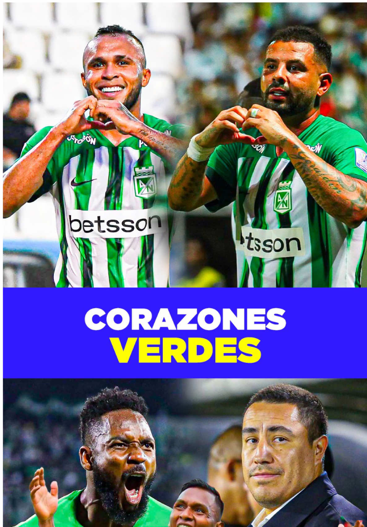 Atlético 𝗡𝗮𝗰𝗶𝗼𝗻𝗮𝗹 quiere aumentar su grandeza, vibran los corazones 𝘃𝗲𝗿𝗱𝗲𝘀. 💚🤍 #LaFecha #AtléticoNacional #Nacional #Juarez #Ospina #Cardona @Atlético Nacional 