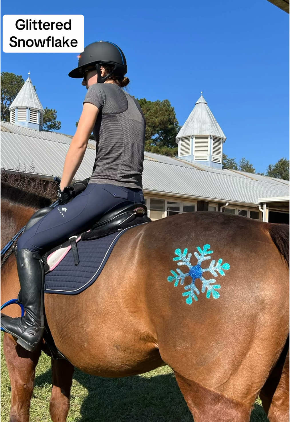 Its TTYIIIMMMEEE!  Let’s glitter our single snowflake!  Make sure to Follow us on all of other social media platforms if TikTok goes away!  In the link tree of our bio! #cutsey #snowflake #christmas #trending #DIY #howto #glitter #mlp #Glittermarx #pony #horses #horsebackriding #glittertattoo #eventing #rodeo #glitteryourride #dressage #jumping #sparkle thanks to @✨avi & sophie ✨ for making this video for us 