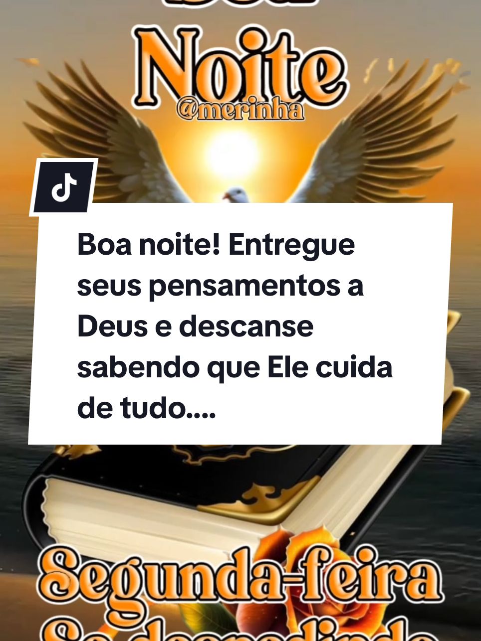 Boa noite! Entregue seus pensamentos a Deus e descanse sabendo que Ele cuida de tudo....🙏❤️ #oracaodanoite #boanoite #oracao #mensagemdeboanoite #mensagemdefé #bençãos #reflexão #Deus 