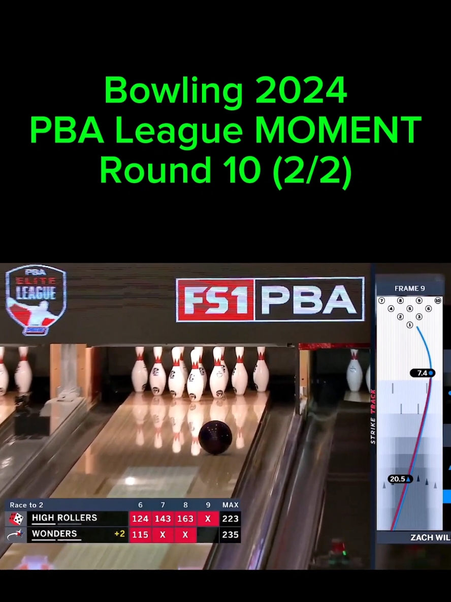 Bowling 2024 PBA League MOMENT - Round 10 (2/2) WACO Wonders VC Las Vegas High Rollers . . . . #bowler #bowlingtiktok #bowling  #bowlingball #bowlingtok #bowlersoftiktok #bowl #trending #foryou #foryoupage