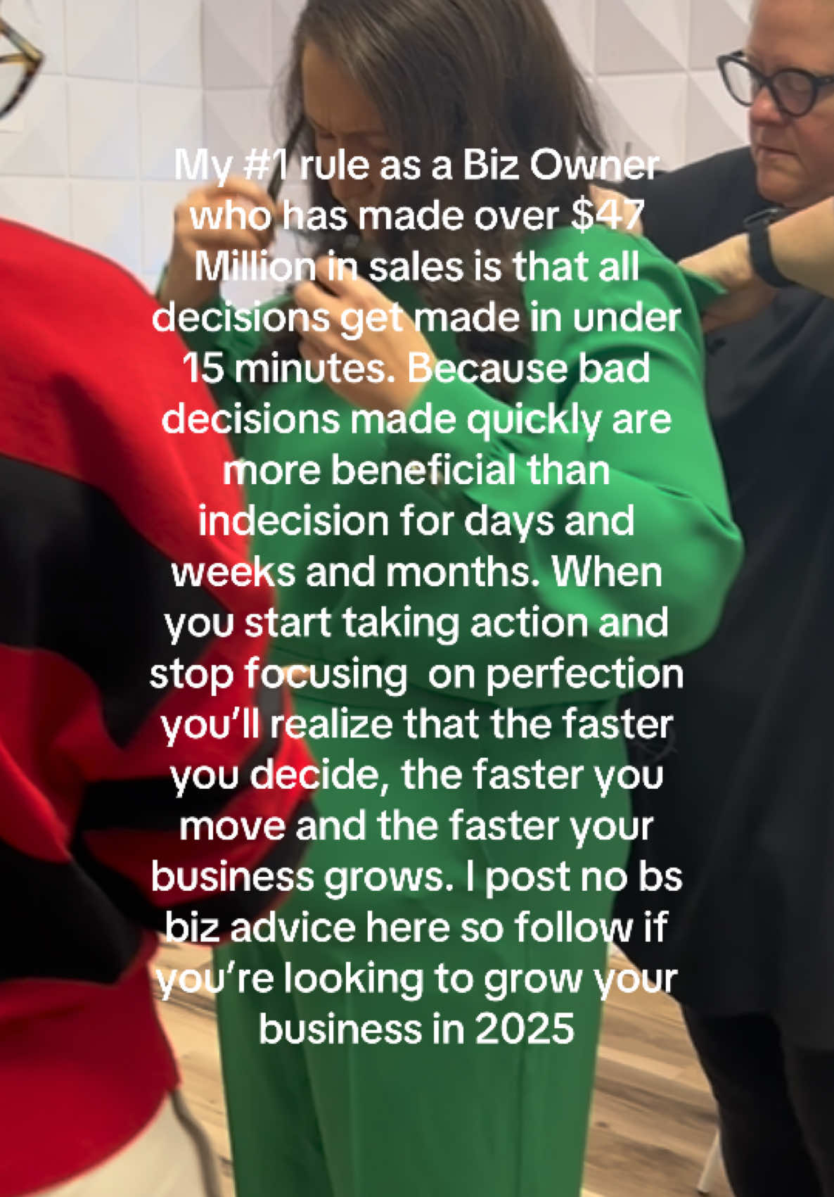 Indecision kills more businesses than anything else 📉 #businesstips #biztips #growyourbusiness 