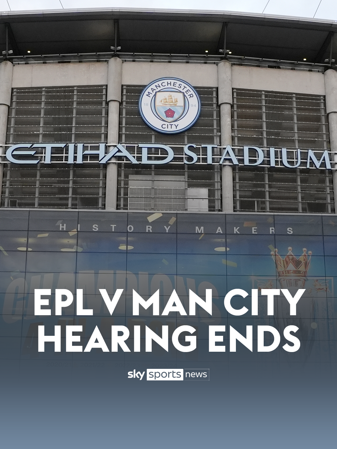 BREAKING: The Premier League v Manchester City financial charges hearing has now finished 🚨 #skysportsnews #PremierLeague #manchestercity