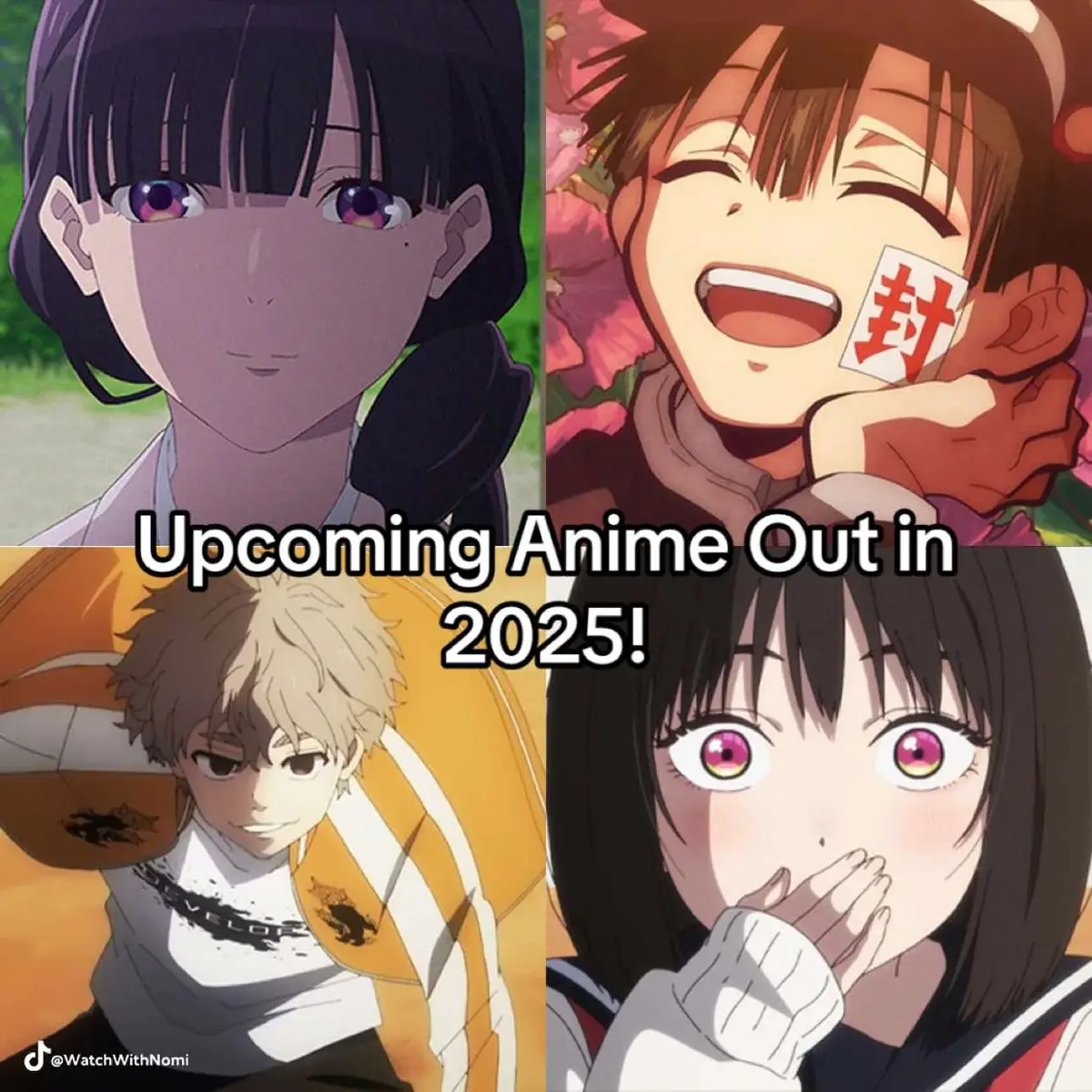 Any you’re looking forward to? #anime #upcominganime #animefyp #mangaedit #theapothecarydiaries #sololeveling #sakamotodays #myhappymarriage #drstone #toiletboundhanakokun #devilmaycry #fireforceanime #onepieceegghead #animetok 