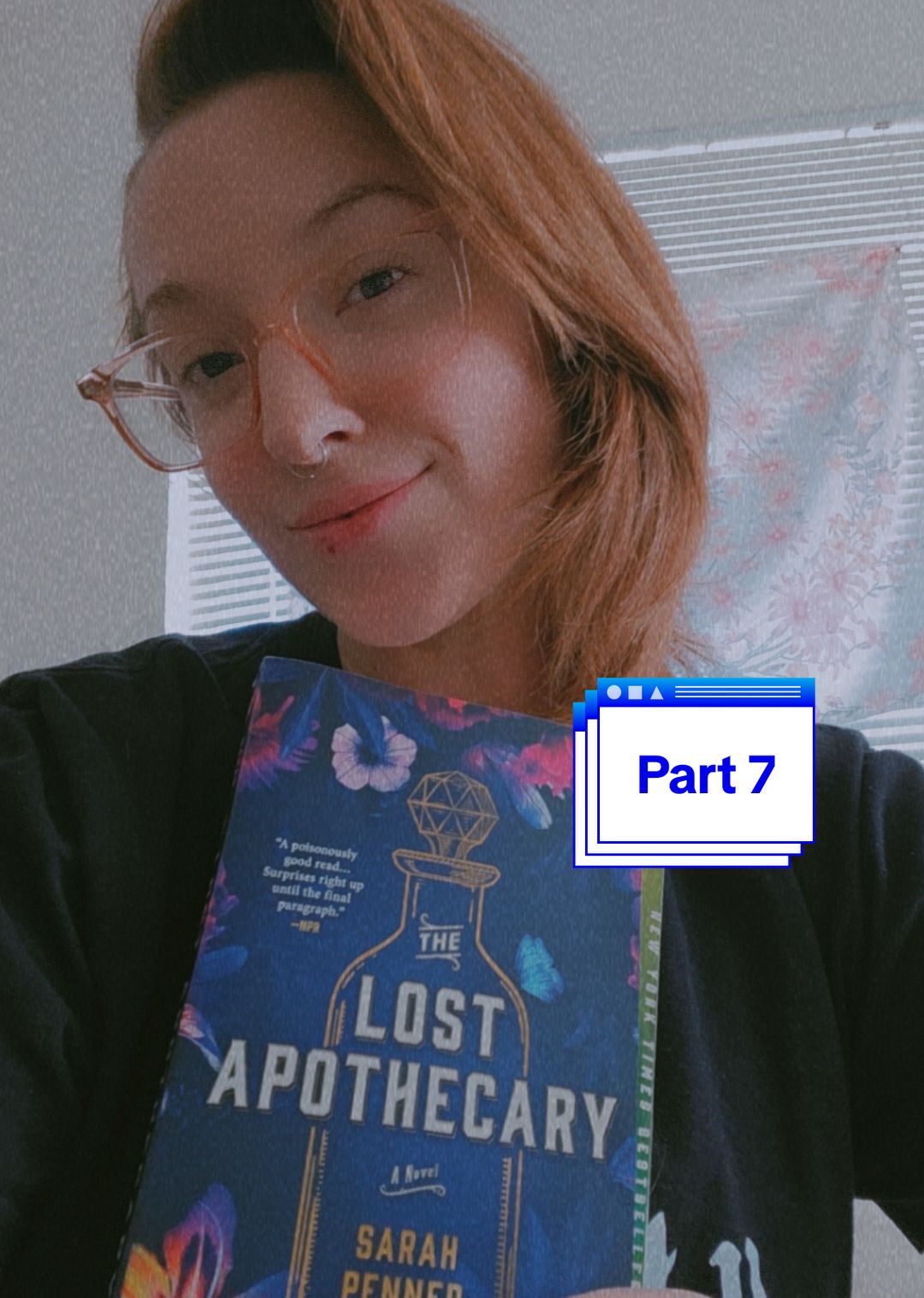 Last chapter for today yall!!! James and Caroline are out for lunch together and they have a conversation about James' behavior. It doesn't go well. #SpoilerSociety #thelostapothecary #bookclub #bookworm #spoileralert 