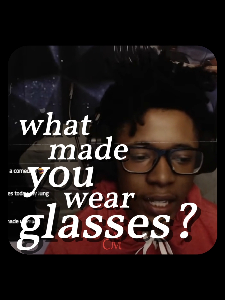 What made you wear glasses? #hopecore #hopelesscore #funny 