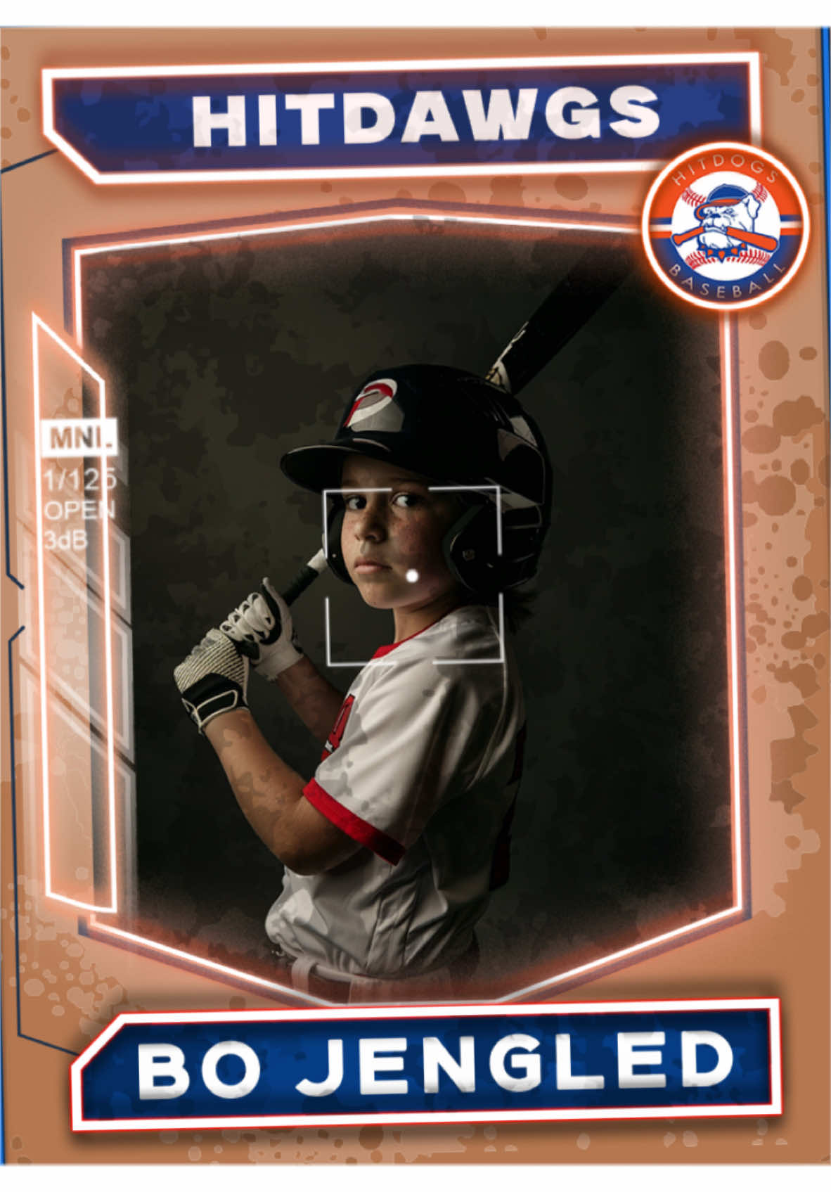 Customizable sports card templates to use with adobe photoshop. Head over to my etsy shop to grab one gor your team or little. Make a keepsake for the team or just for you. #baseball #football #Soccer #icehockey #teamsports #florida #fyp #tictok #viralvideo #etsy 