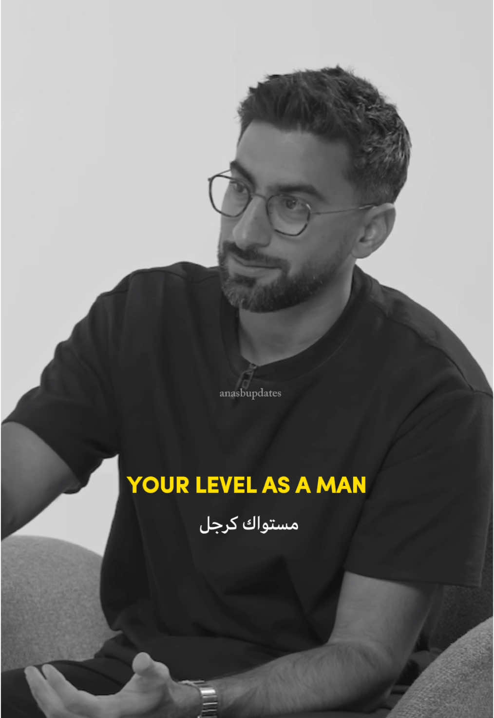 Your level is determined by what bothers you.  @AB | أنس بوخش   #anasbukhash #anasbupdates #أنس_بوخش  #abtalks #bukhashbrothers  #tiktok #reels #instagram #viral #reels #trending #explore