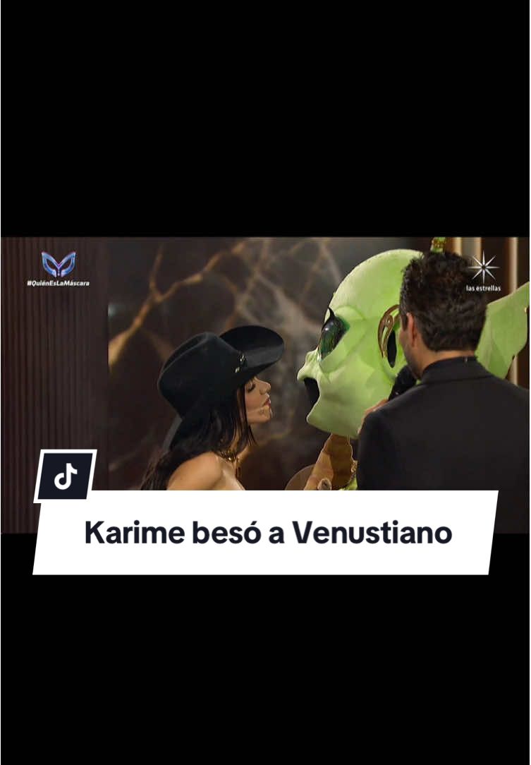Que me bese a mí la matrioshka 😍 #KarimePindter #Karime #EdwinLuna ¿#QuiénEsLaMáscara? #QuienEsLaMáscara @Karime Pindter @edwinlunat 