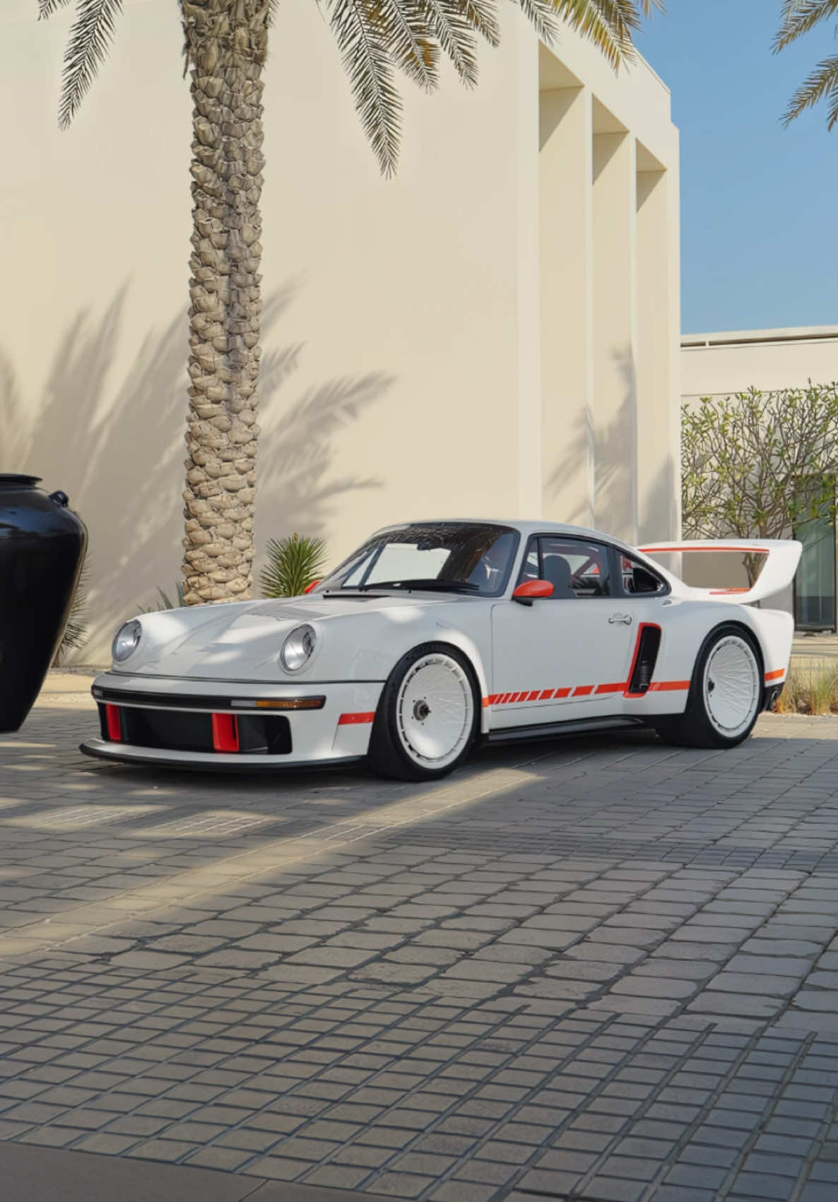 • Singer DLS Turbo •  First time up close and personal to the DLS, what a masterpiece! Its based on 964-generation 911s, Singer's latest custom-built cars boast a carbon-fiber widebody, a 700-hp twin-turbo 3.8-liter flat-six, and a manual gearbox. The Singer DLS Turbo is a modern-day reinterpretation of the Porsche 934/5 endurance racers from the 1970s.