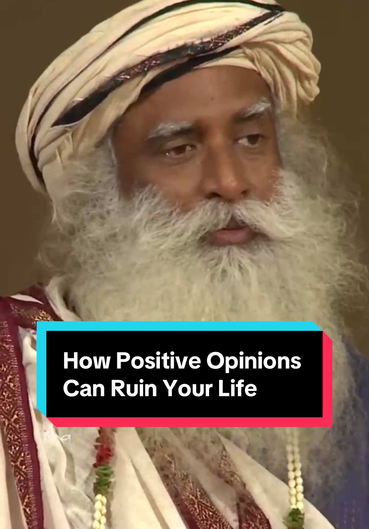 How Positive Opinions Can Ruin Your Life  #opinion #sadhguru #wisdom #success 