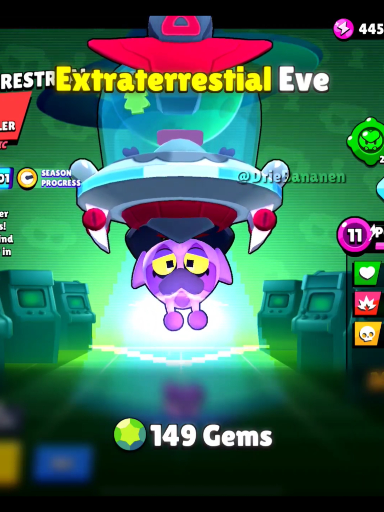 Extrayappington Eve👽 || #brawlstars #gameplay #update #skin #eve 