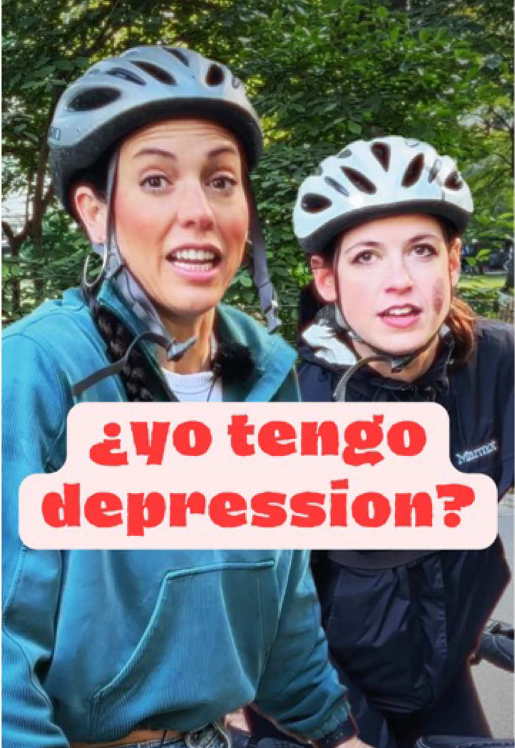 ¿Cómo se dice hungover? Full ep with @caitlinpeluffo up now on yootoob #hungover #roommates #depression #therapy #comedy #standup #joke #bike #cycling #tandem #nyc #resaca