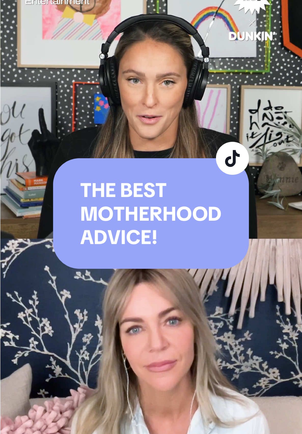 What’s the best piece of #motherhood advice you have ever recieved? #kyliekelce #kaitlinolson #MomsofTikTok 